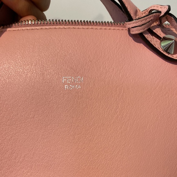 Fendi Bubblegum Pink Leather Small By The Way Bag - Picture 2 of 7